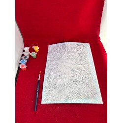 Royal Langnickel Zestaw do malowania ptaków ogrodowych według numerów OPIS