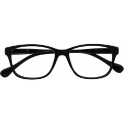 Outlet UV czarne lekkie wygodne Okulary do Czytania +1.50 Unisex stylowe