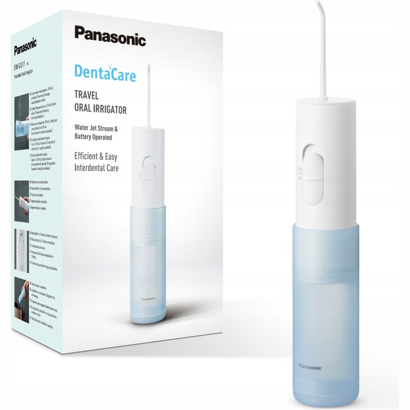 Outlet Irygator Panasonic EW-DJ11-A503 biało-niebieski pojemność 150 ml