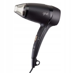 Outlet Podrózna składana Suszarka do włosów Ghd - profesjonalna 1400W black