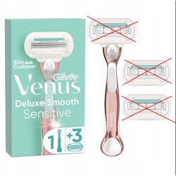 Outlet GILLETTE VENUS Deluxe Smooth ROSE GOLD maszynka do golenia OPIS