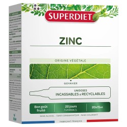 Cynk Superdiet 20 sztuk tubek po 15ml suplementu diety boska odporność
