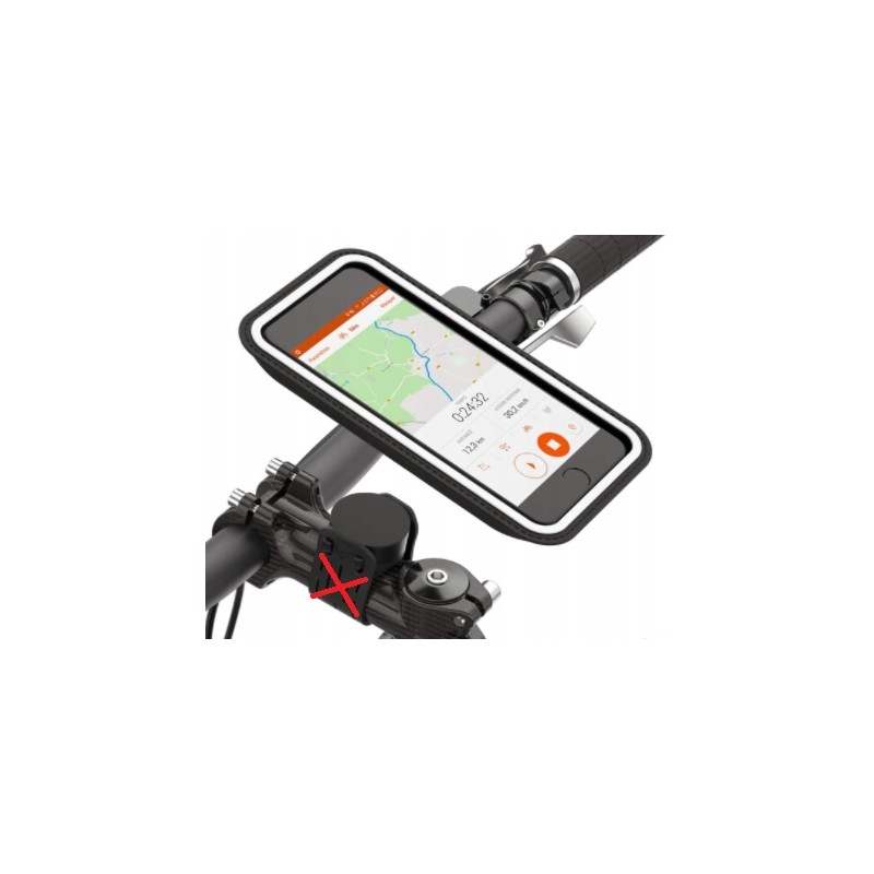 Outlet Uchwyt rowerowy Shapeheart przeznaczenie telefon obrotowy do 60 mm Outlet Uchwyt rowerowy Shapeheart przeznaczenie telefon obrotowy do 60 mm