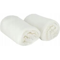 BabyCalin Bio Zestaw 2 prześcieradeł z gumką 70 x 140