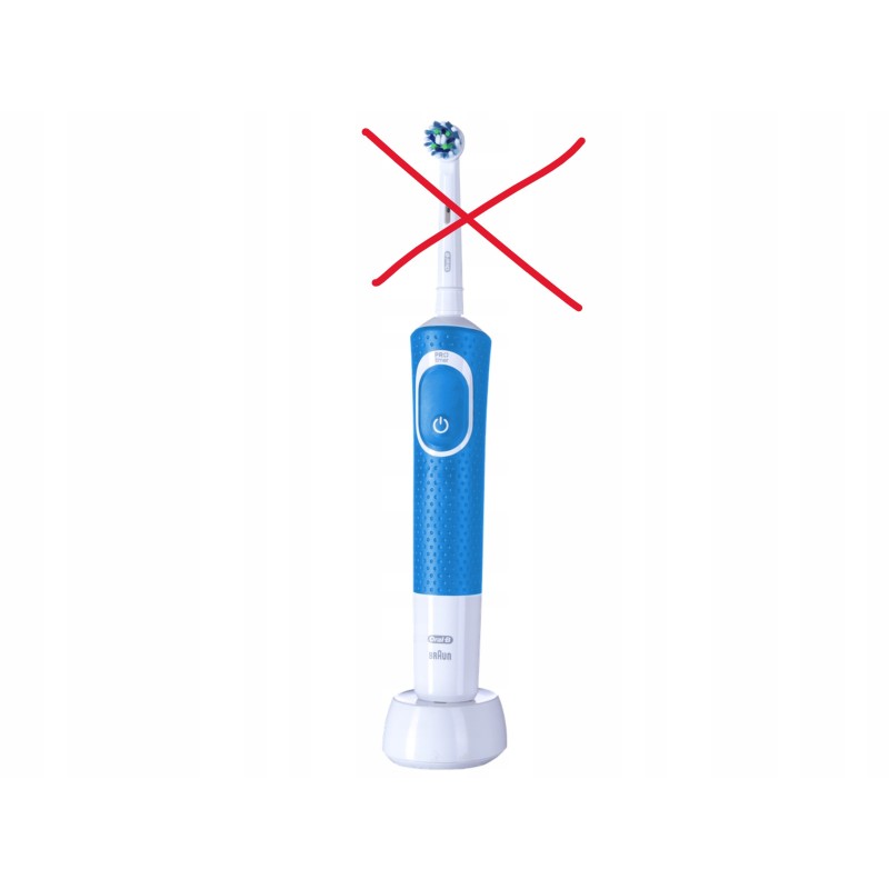 USZKODZONY Szczoteczka elektryczna Oral-B Vitality 100 Cross Acrion BLUE USZKODZONY Szczoteczka elektryczna Oral-B Vitality 100 Cross Acrion BLUE