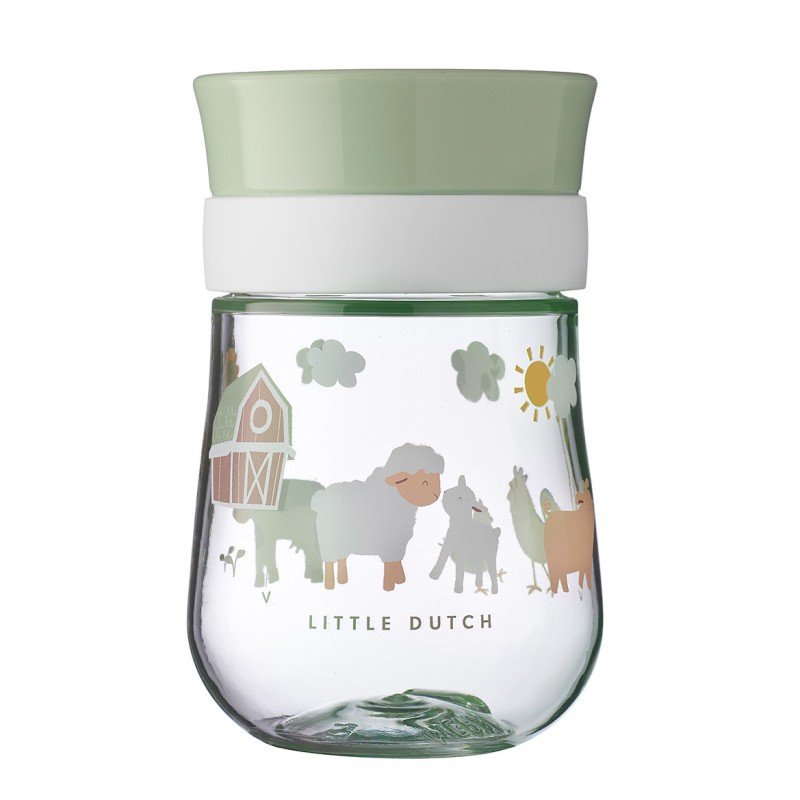 Uszkodzony MEPAL KUBEK TERENINGOWY 300 ML MIO LITTLE FARM green dla dziecka Uszkodzony MEPAL KUBEK TERENINGOWY 300 ML MIO LITTLE FARM green dla dziecka