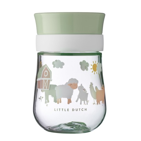 Uszkodzony MEPAL KUBEK TERENINGOWY 300 ML MIO LITTLE FARM green dla dziecka