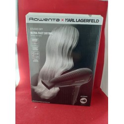 Outlet Suszarka 2300 Watów Rowenta x Karl Lagerfeld CV581LF0 cały zestaw