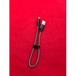 Outlet AVIWIS Kabel USB - Micro USB długość 0.3M nylonowy pleciony kabel