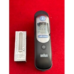 Outlet Termometr Braun bezdotykowy IRT 6520B wyświetlacz LCD bezdotykowy