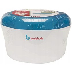 Outlet Sterylizator mikrofalowy Badabulle 1100 W niebiesko-bialy z koszem
