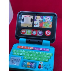 Outlet Komputerek dziecięcy Fisher-Price HHX33 edukacyjny wersja WŁOSKA