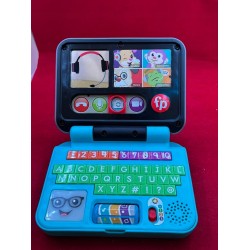 Outlet Komputerek dziecięcy Fisher-Price HHX33 edukacyjny wersja WŁOSKA
