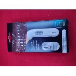 Outlet Termometr elektroniczny Braun ThermoScan3 IRT3030 biało-żółty dzieci