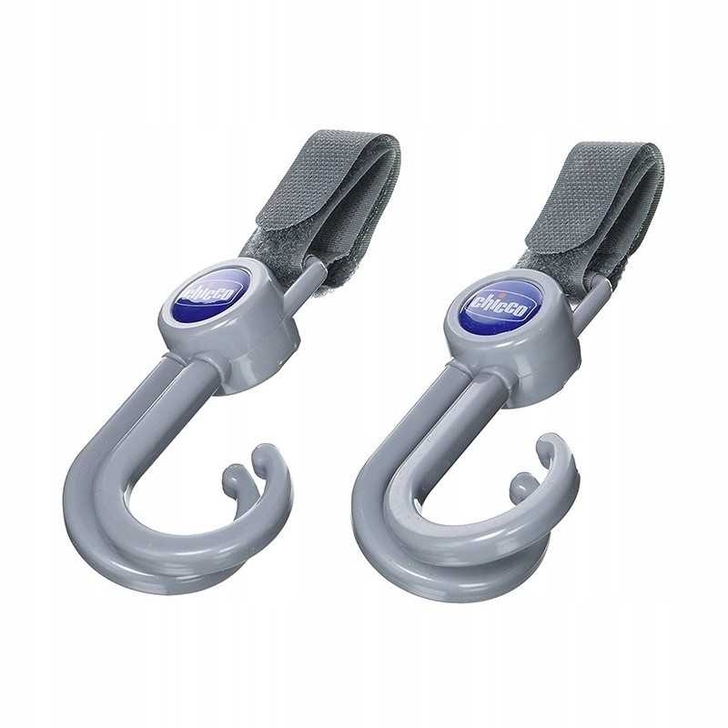 Outlet Chicco Uchwyty Do Wózka dla dzieci Grey torebki/zakupy szare rzepy Outlet Chicco Uchwyty Do Wózka dla dzieci Grey torebki/zakupy szare rzepy