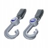 Outlet Chicco Uchwyty Do Wózka dla dzieci Grey torebki/zakupy szare rzepy