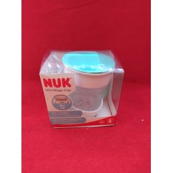 Outlet Butelka NUK 230ml dla dziecka ze zwierzątkami kubek różowo-fioletowy