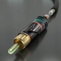 Outlet KabelDirekt wzmacniacze odbiorniki kabel audio 10m 2 x RCA Czarny