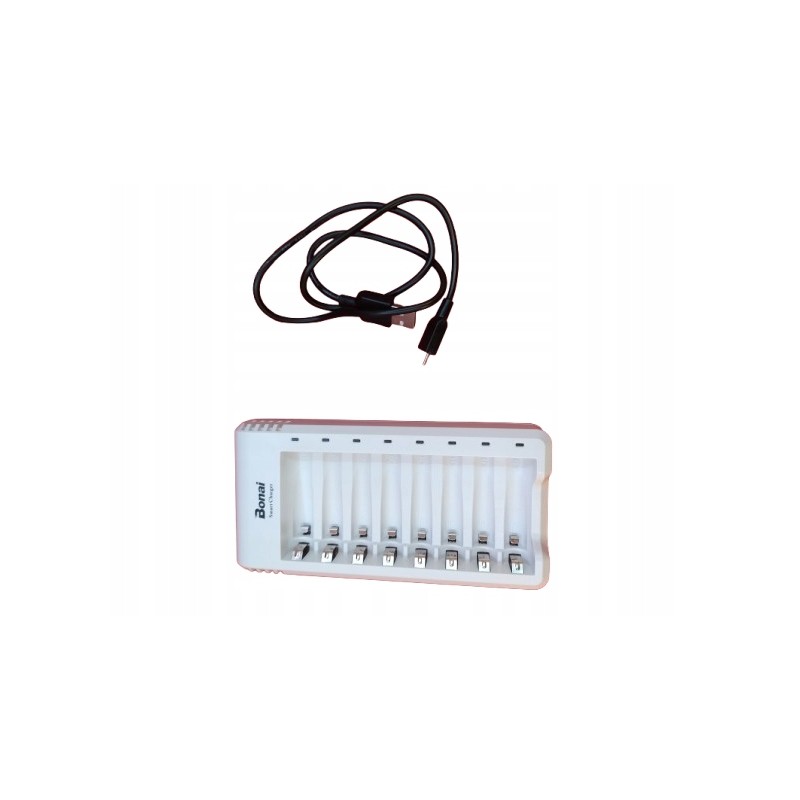 Outlet Akumulator litowo-jonowy Amazon Basic AAA (R3) 750 biały ładowarka Outlet Akumulator litowo-jonowy Amazon Basic AAA (R3) 750 biały ładowarka
