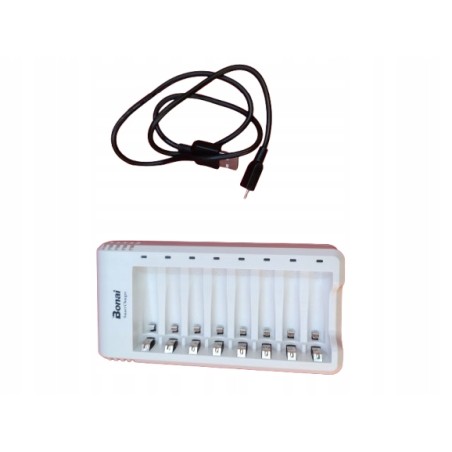 Outlet Akumulator litowo-jonowy Amazon Basic AAA (R3) 750 biały ładowarka