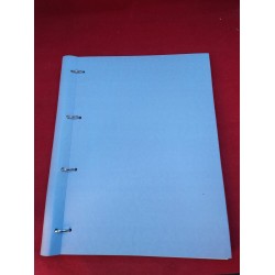 Outlet FILOFAX A4 CLIPBOOK zeszyt organizer KOLOR fioletowy z uchwytami