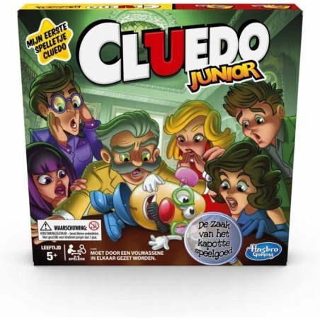 Hasbro Gaming Cluedo Junior gra planszowa dla dzieci (język holenderski)