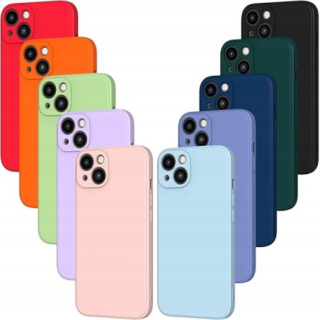 Outlet zestaw 10 sztuk Ivoler plecków do iPhone 14 Vguard 6"1 Cala silikon