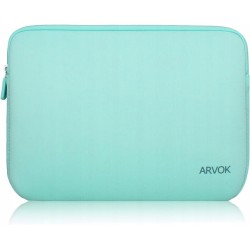 Outlet ARVOK ETUI miętowa zieleń POKROWIEC NA LAPTOP 13,4 CALA (34x24cm)