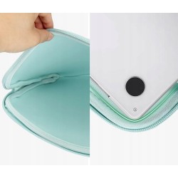 Outlet ARVOK ETUI miętowa zieleń POKROWIEC NA LAPTOP 13,4 CALA (34x24cm)