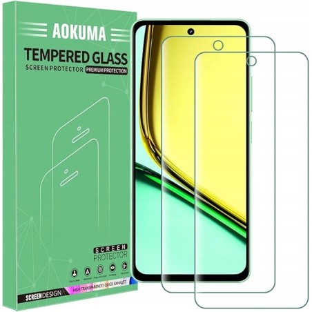 Outlet 1 sztuka AOKUMA szkło hartowane do Realme C67 4G 0,26 mm osłonka