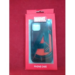 Outlet Plecki Marvel do Apple Iphone 11 PRO z logo Avengers czarno-czerwony