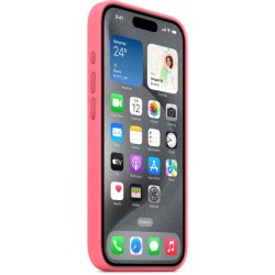 Outlet Plecki Apple do Apple iPhone 15 Pro Silicone Case odcienie różowego