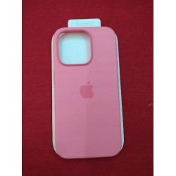 Outlet Plecki Apple do Apple iPhone 15 Pro Silicone Case odcienie różowego
