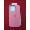 Outlet Plecki Apple do Apple iPhone 15 Pro Silicone Case odcienie różowego