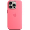 Outlet Plecki Apple do Apple iPhone 15 Pro Silicone Case odcienie różowego