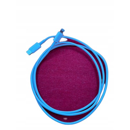 Outlet kabel USB C - lightning zamiennik do urządzeń apple długość 1 m