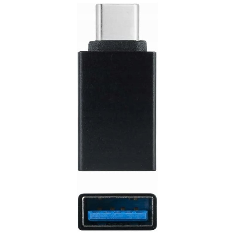 Outlet Przejściówka USB C - USB A Nanocable ładowanie przesył danych czarna Outlet Przejściówka USB C - USB A Nanocable ładowanie przesył danych czarna