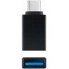 Outlet Przejściówka USB C - USB A Nanocable ładowanie przesył danych czarna