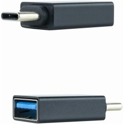 Outlet Przejściówka USB C - USB A Nanocable ładowanie przesył danych czarna