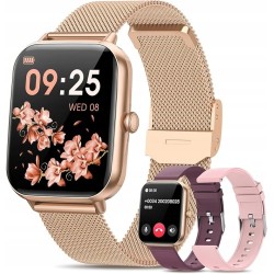 Outlet Samrtwatch RUXINGX S6 damski beżowy tryb sportowy OPIS multi funkcje
