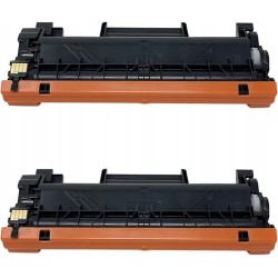 Outlet Dwupak Tonerów do drukarki Brother TN2420 z czipem czarne 3000 stron
