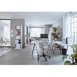 Outlet Teczka z przegródkami czarna A4 Leitz plastik elegancki design dom
