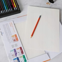 Outlet Zestaw 16 sztuk kartek papieru rysunkowego 130g/m A4 do rysowania
