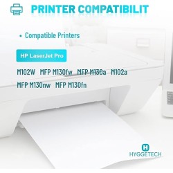 Outlet Dwupak tonerów do drukarki HPLaserJet Pro MFP M102 Hyggetech Kartidż