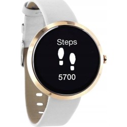 Outlet Smartwatch X-WATCH Siona Color Fit biały z ładowarką sportowy OPIS