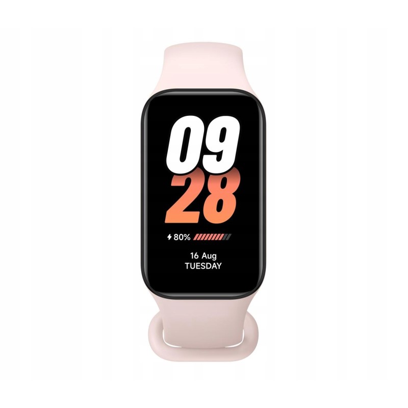 USZKODZONY Smartband Xiaomi Mi Band 8 Active różowy sportowy damski stylowy