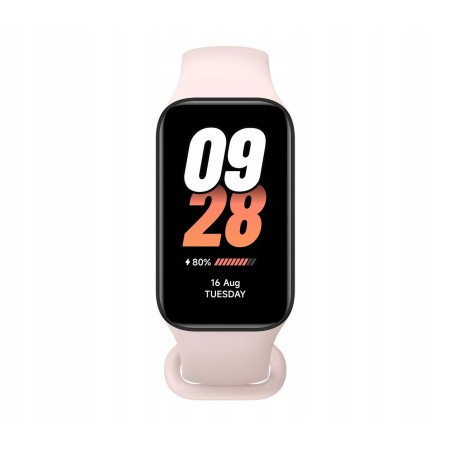 USZKODZONY Smartband Xiaomi Mi Band 8 Active różowy sportowy damski stylowy
