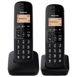 Outlet Panasonic KX-TGB612 Cyfrowy Bezprzewodowy Telefon DUO ekran 1,4 cali