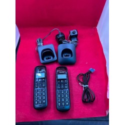 Outlet Panasonic KX-TGB612 Cyfrowy Bezprzewodowy Telefon DUO ekran 1,4 cali