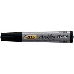 Outlet Zestaw Czarny Marker dekoracyjny czarny BIC 12 sztuk do pracy szkoły